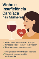 Vinho e Insuficiência Cardíaca nas Mulheres: O Que Diz a Ciência?