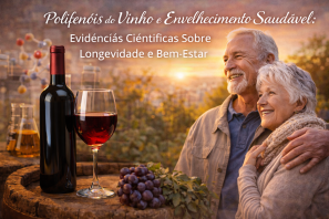 Polifenóis do Vinho e Envelhecimento Saudável: Evidências Científicas Sobre Longevidade e Bem-Estar